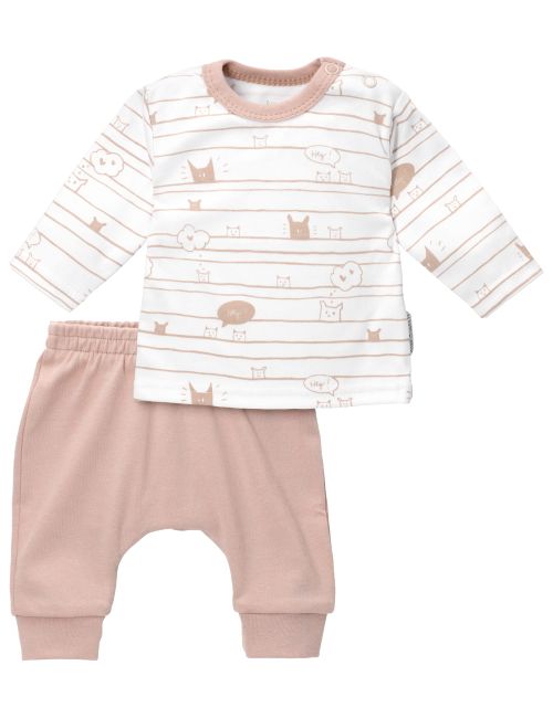 Baby Sweets 2 Teile Set Tiere Peek a Boo weiß 74 (6-9 Monate)