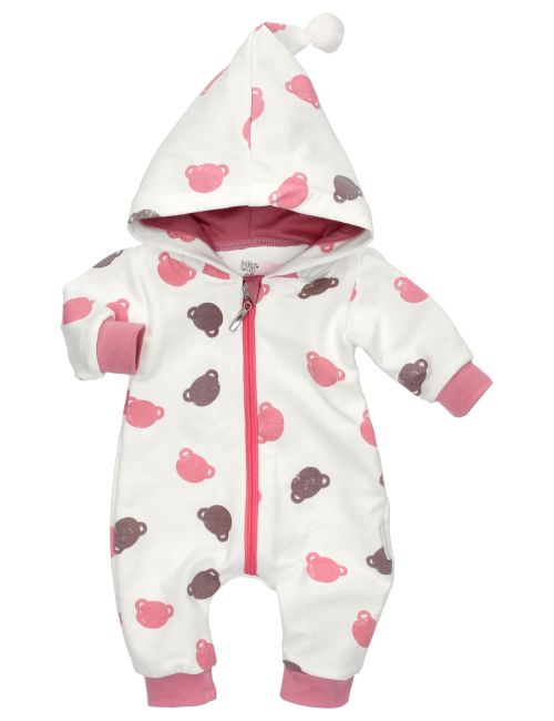 Baby Sweets Strampler Koala Bommel weiß