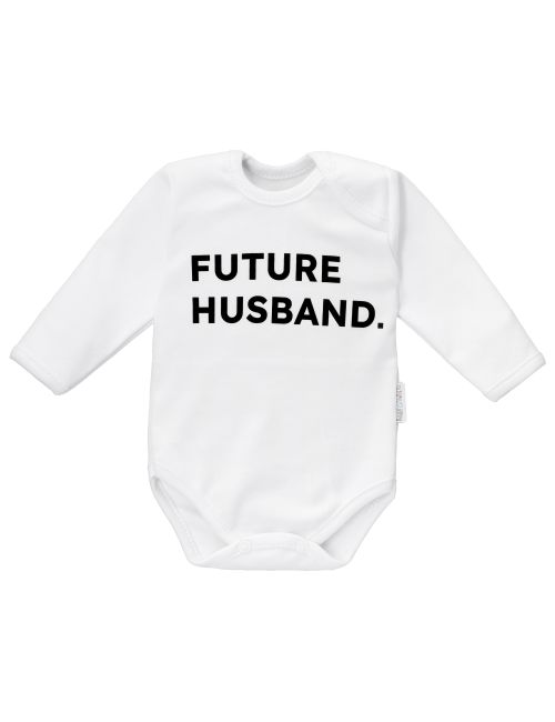 Baby Sweets Body Future Husband Grüße, Gemüse weiß