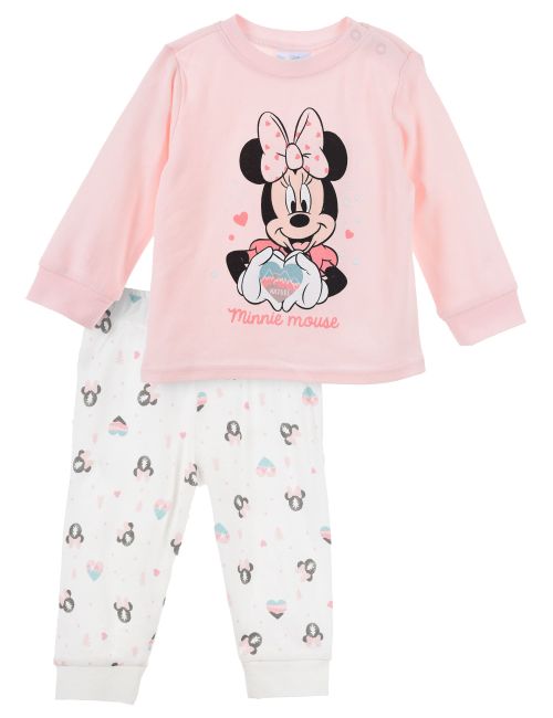 Disney Baby 2 Teile Set Minnie Mouse rosa 74/80 (9-12 Monate)