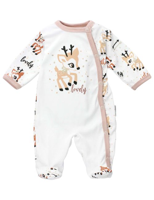 Baby Sweets Strampler Rentier Lovely Deer weiß 6 Monate (68)