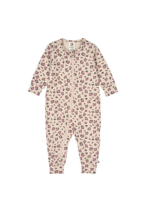 Müsli by Green Cotton Strampler Blumen bunt multicolor 86