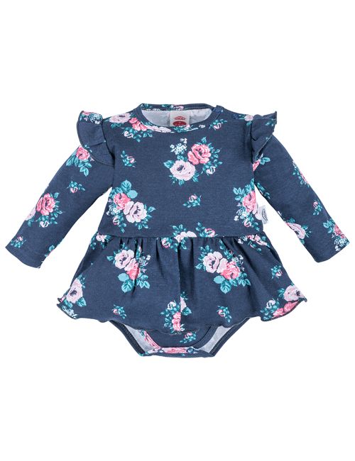 Makoma Robe-Body Floral Rose