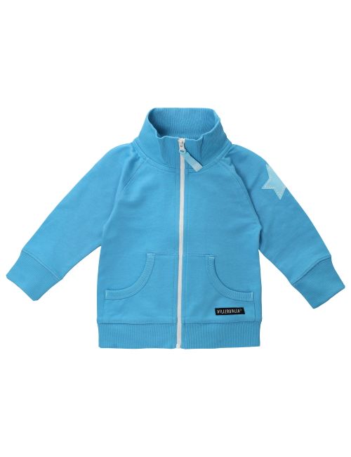 Villervalla Jacke Sterne meeresblau 128 (7-8 Jahre)