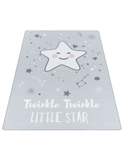 Teppich Star Sterne grau 140x200