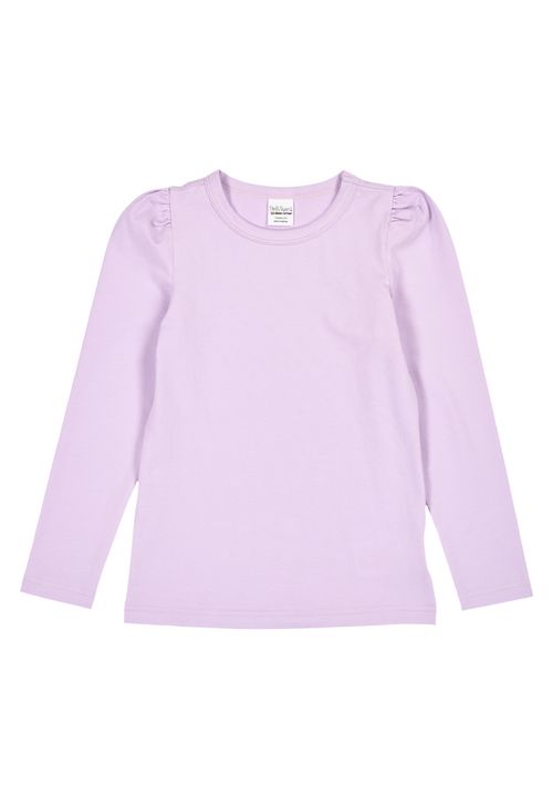Fred s World by Green Cotton Langarmshirt Unifarben lila 128