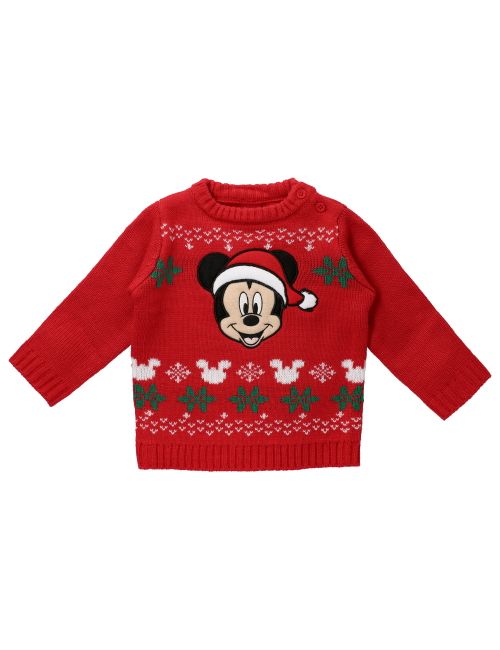 Disney Pullover Mickey Mouse rot 86/92 (18-24 Monate)