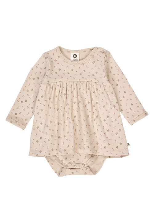Müsli by Green Cotton Bodykleid Blumen beige 56