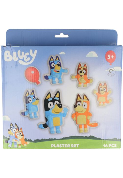 Bluey Gipsfiguren Unifarben CE-zertifiziert 5+ Jahre multicolor Onsesize