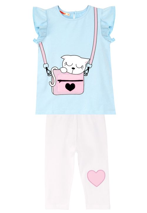 Denokids Print blau 104