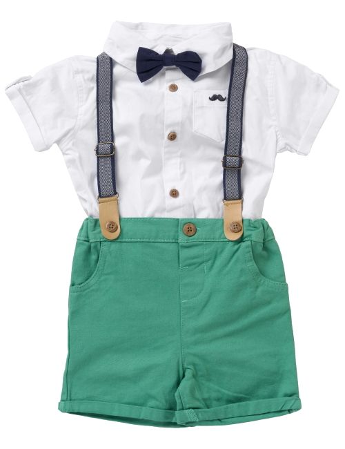 Little gent 4 pièces Ensemble Vert
